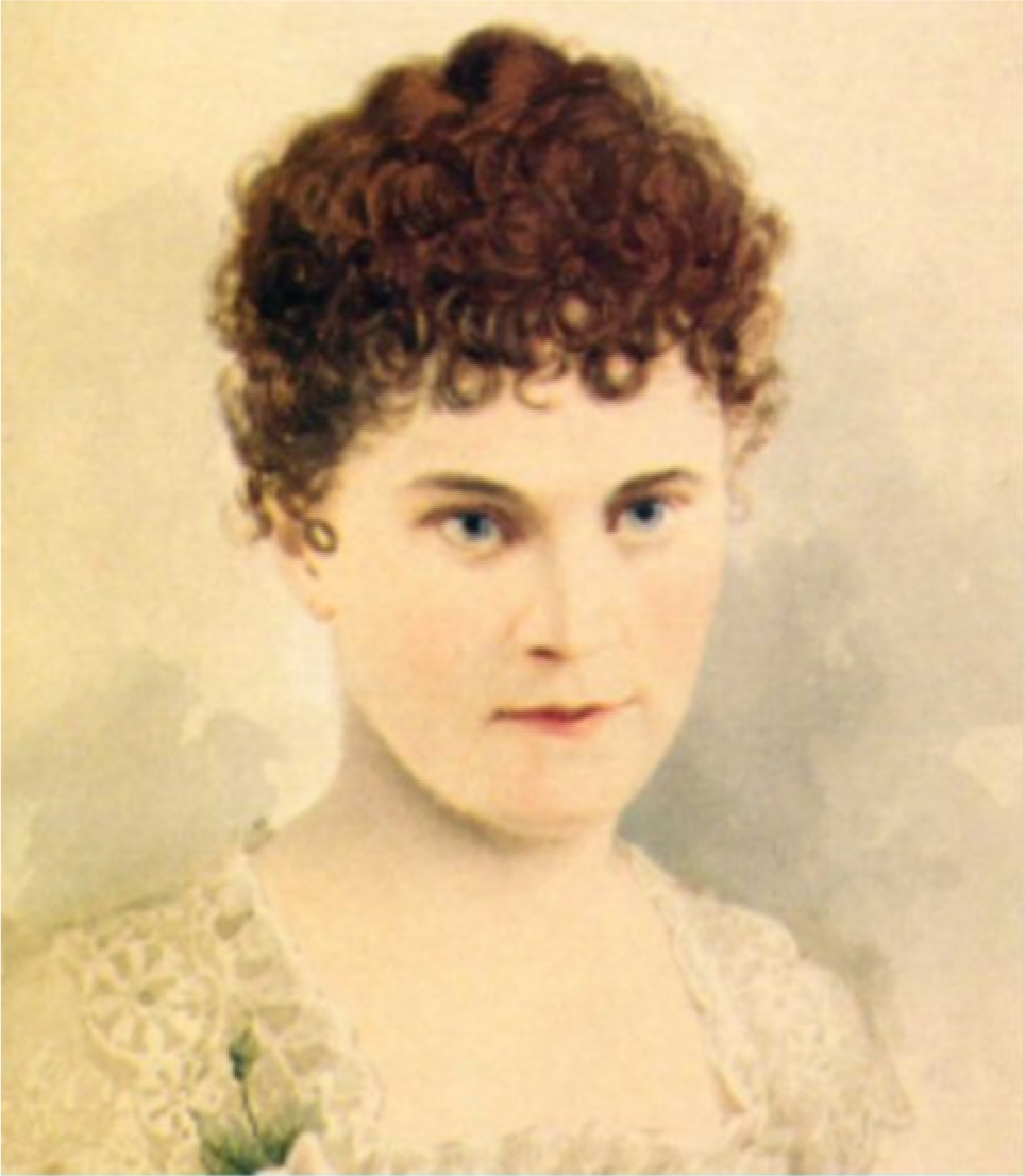 Figure 3 Luella Owen. This is the young Luella, pictured at about 1872.