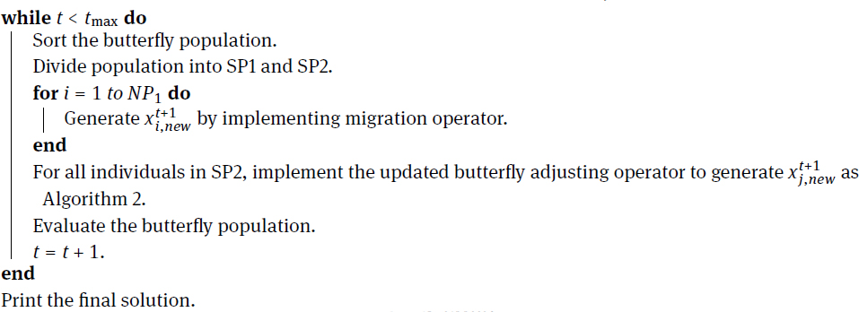 Algorithm 3 EMBO approach