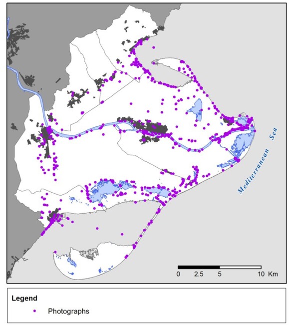 Figure 2 Distribution of photographs.