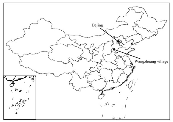 Figure 1 Study area location