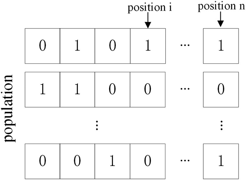 Figure 3 Method of encoding the solutions.