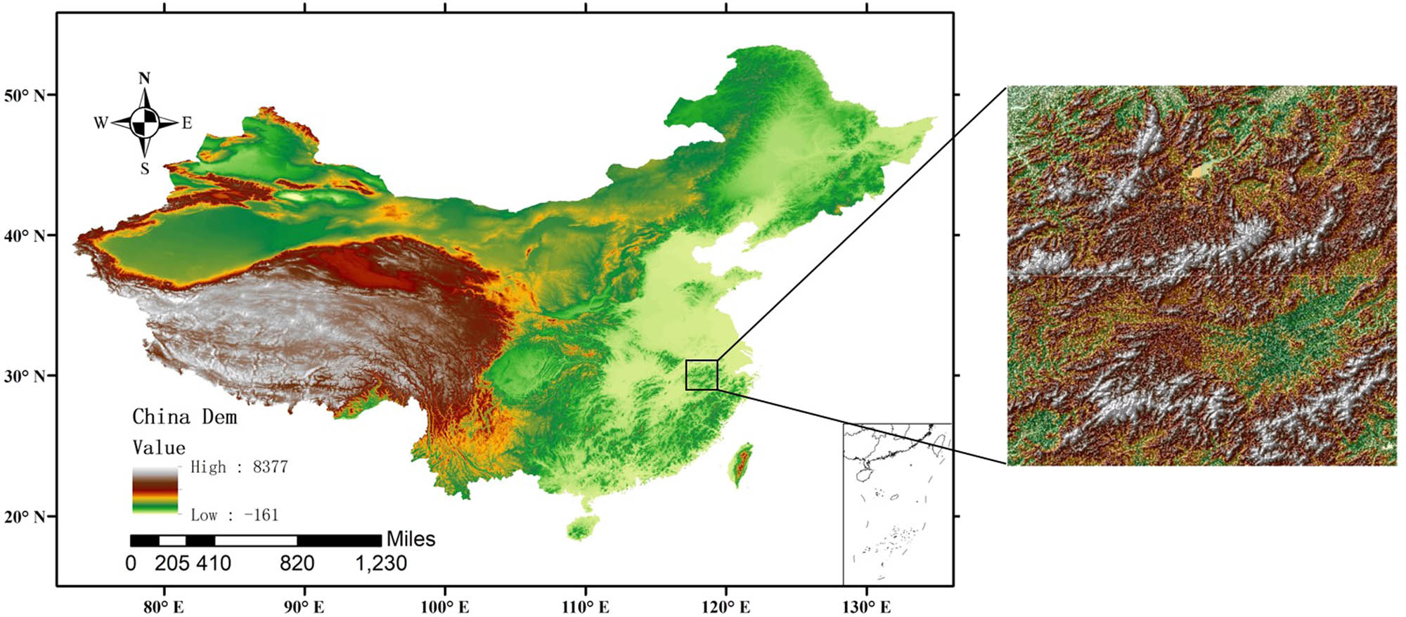 Figure 5 Overview of the study area.