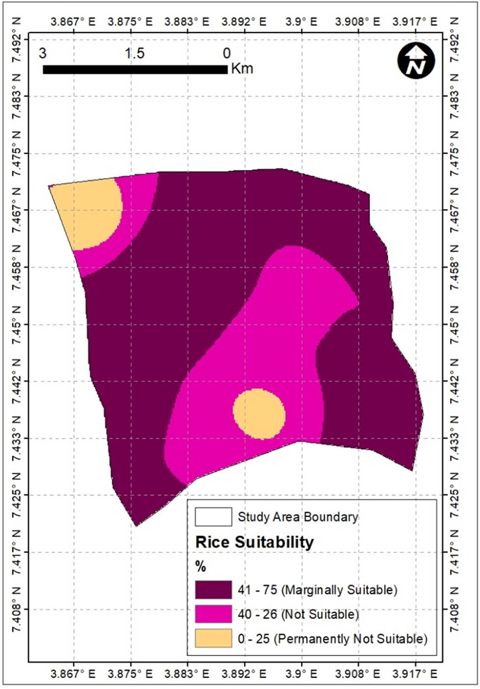 Figure 4
Rice suitability.