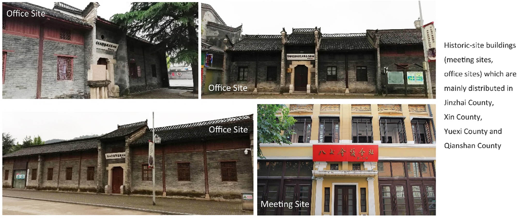 Figure 5 
                     Historic-site buildings.
                  