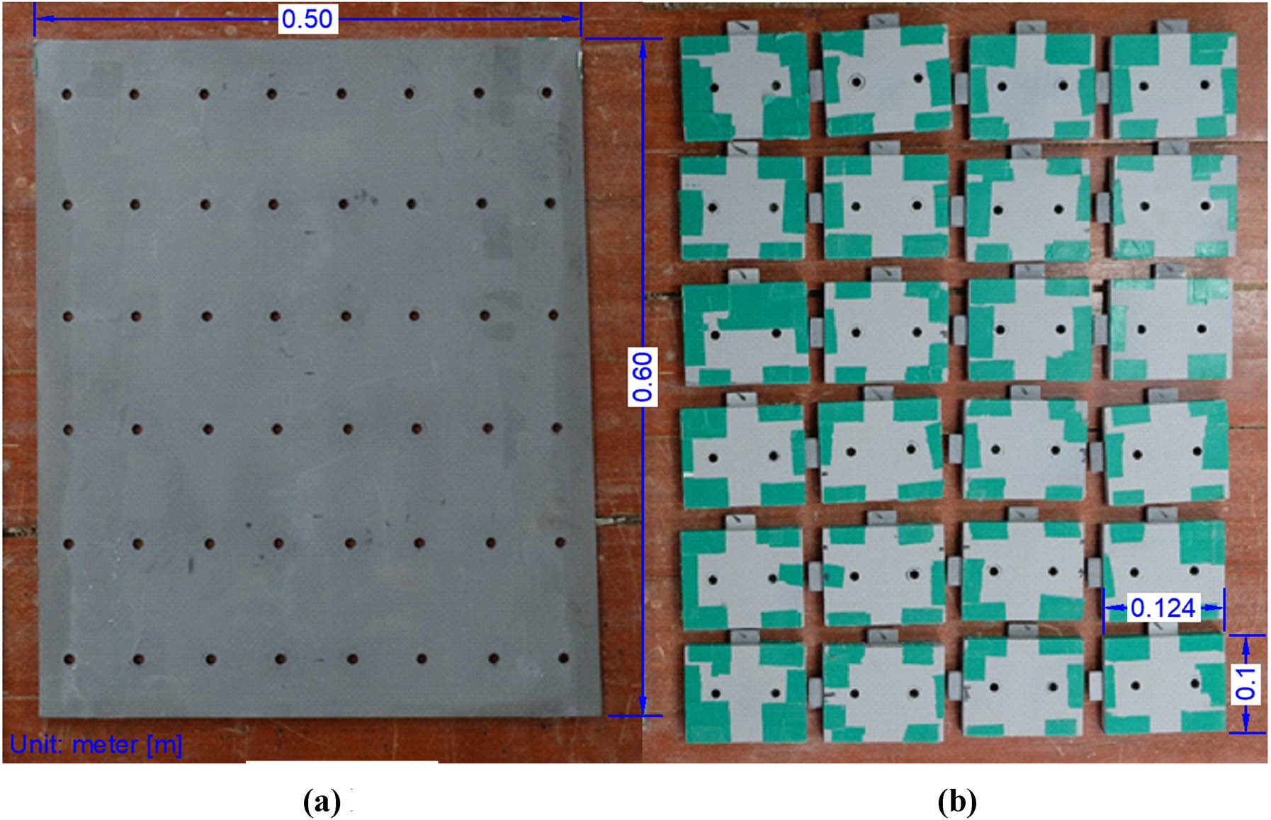 Figure 3
Types of wall facing used in the study: (a) FHR facing and (b) SPT wall facing.