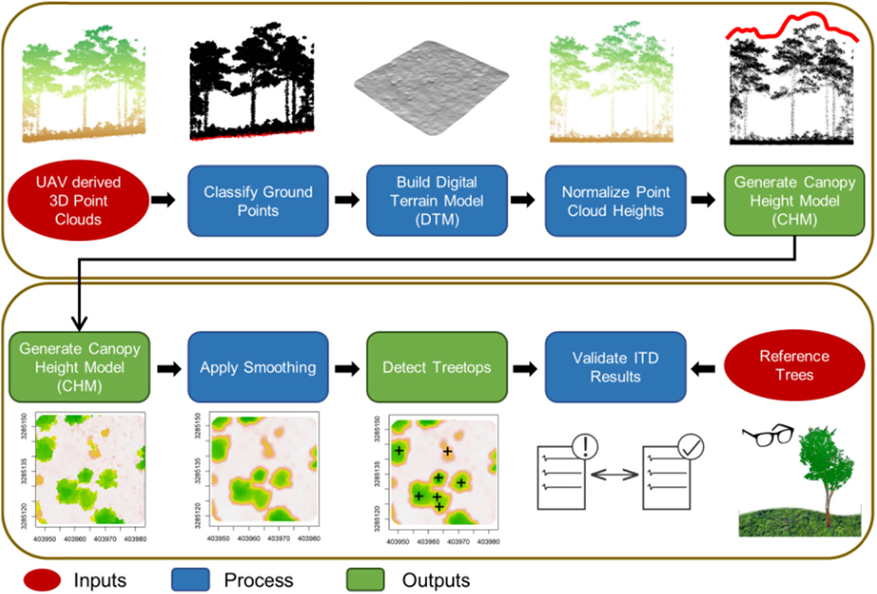 Figure 3
Workflow diagram summarizing the steps for ITD and validation.