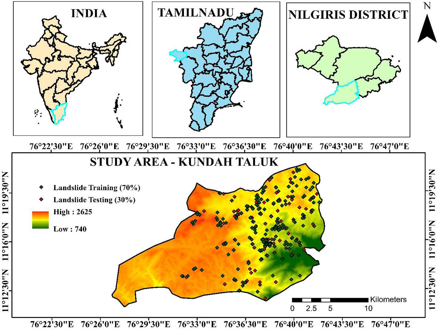 Figure 1
Location map of the study area.