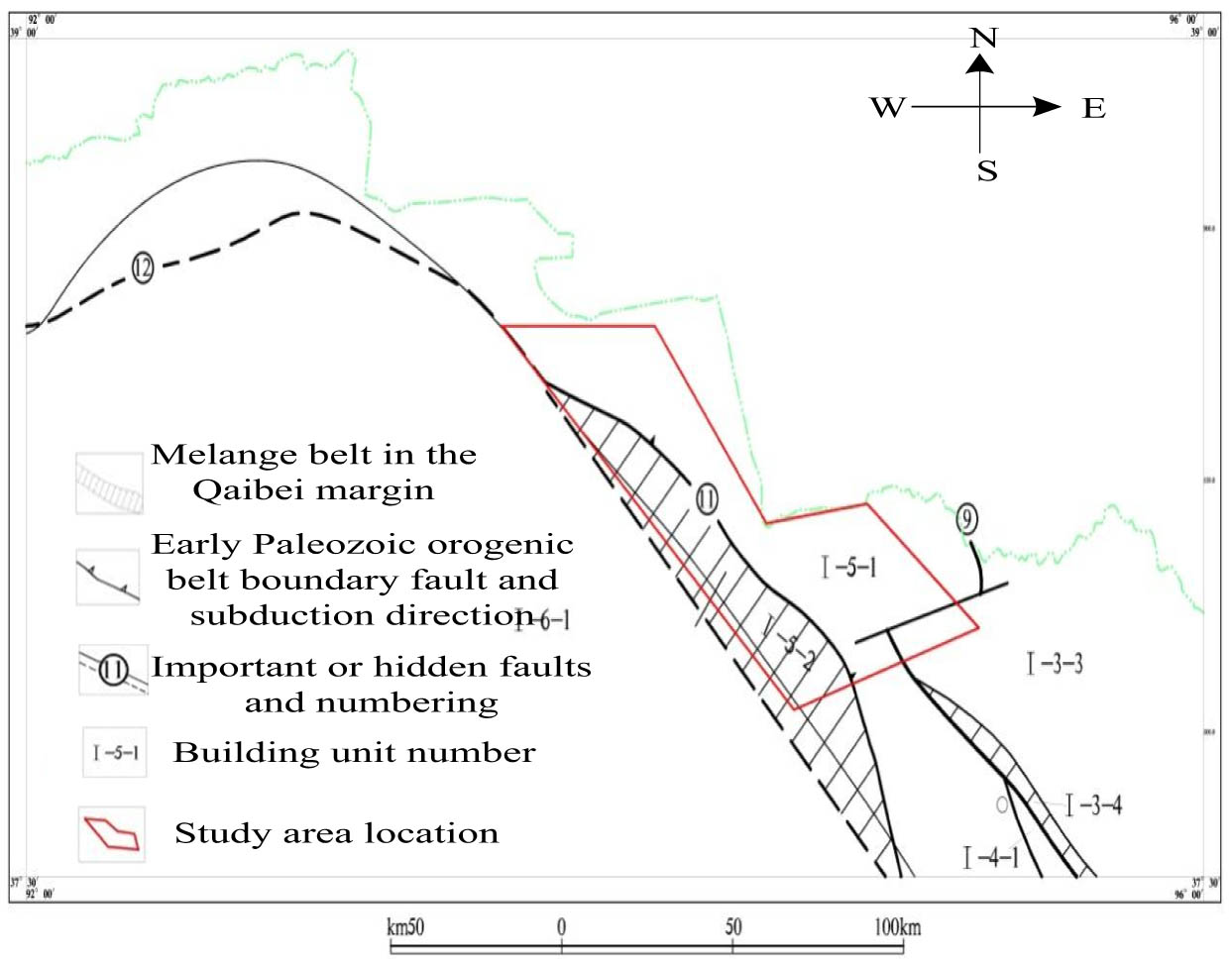 Figure 1 
                  Division of building units.
               