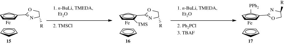 Scheme 5 Synthesis of the diastereomer with the opposite planar chirality.