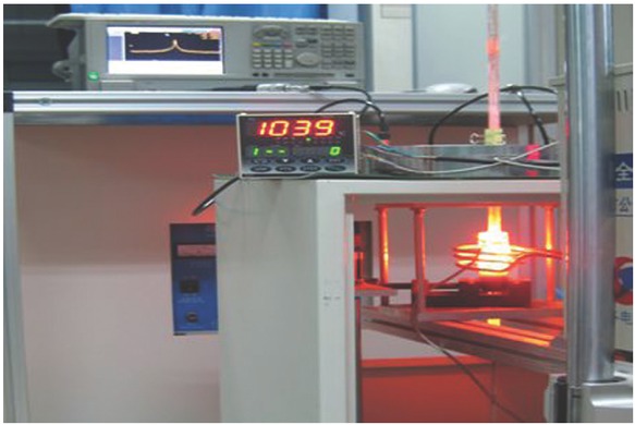 Figure 1 Dielectric constant measurement system.