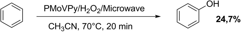 Scheme 25 
               Direct benzene oxidation to phenol.
            