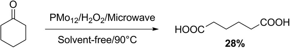 Scheme 28 
               Cyclohexane oxidation to adipic acid.
            