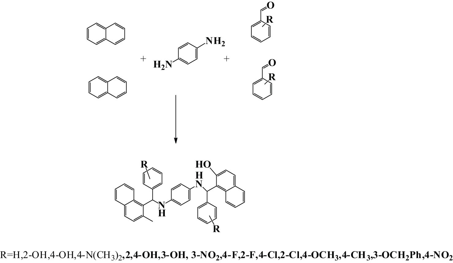 Figure 8
Synthesis of bis-Betti bases.