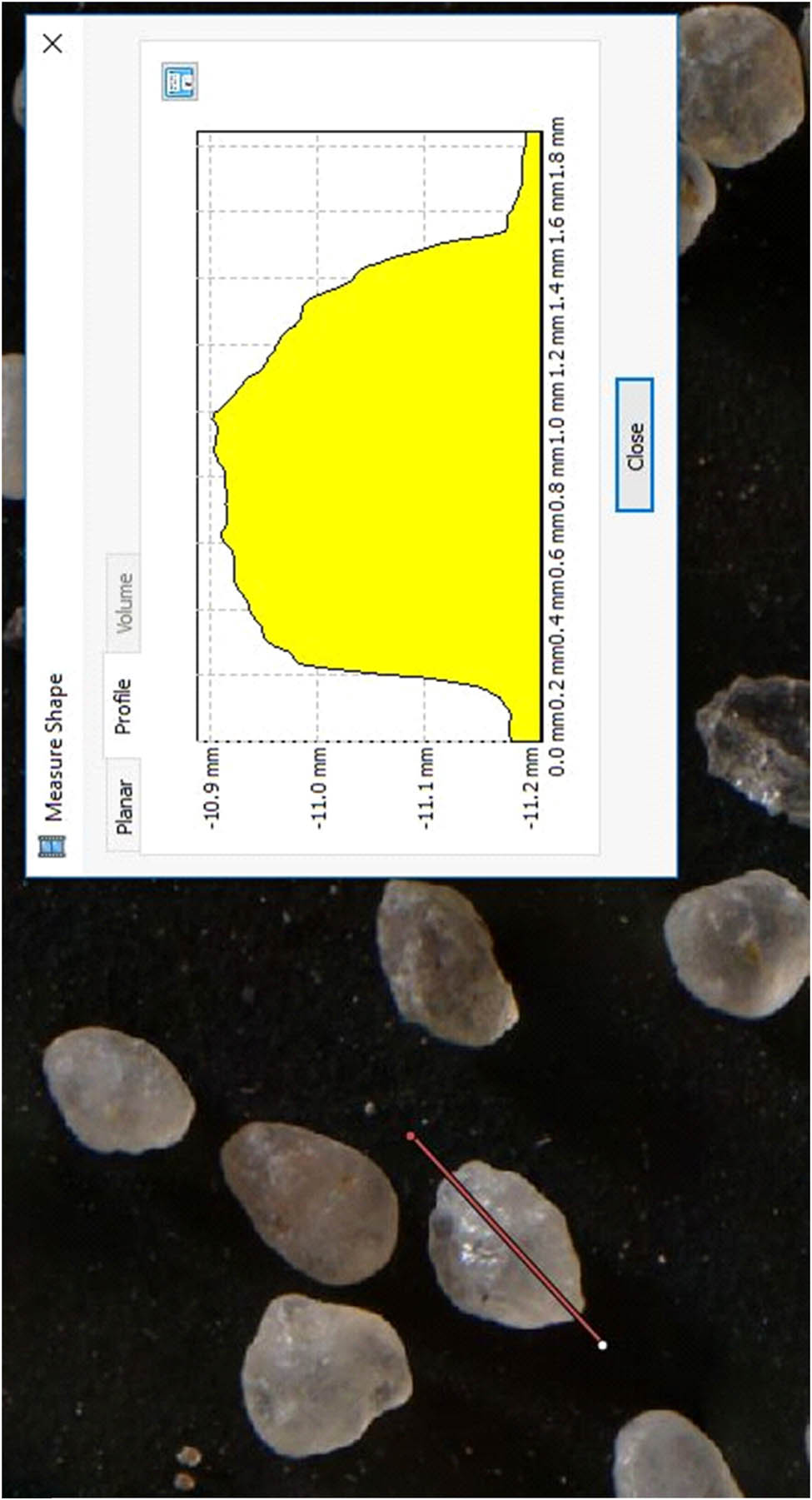 Figure A2
Three-dimensional model of quartz grains from bottom sediments from Lake Swarzędzkie (Agisoft PhotoScan).