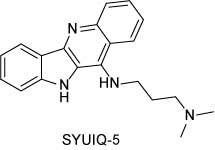 Figure 11 11-Substituted indolo[3,2-b]quinoline SYUIQ-5.