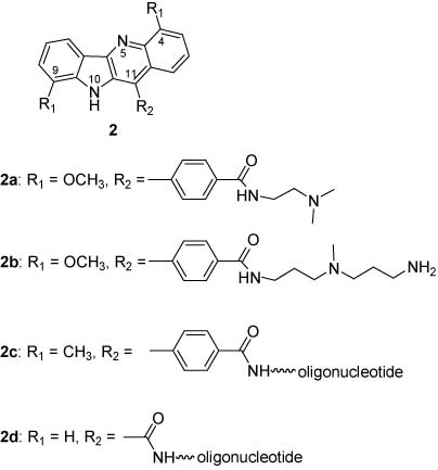 Figure 6 Substituted quindoline derivatives 2a–d.