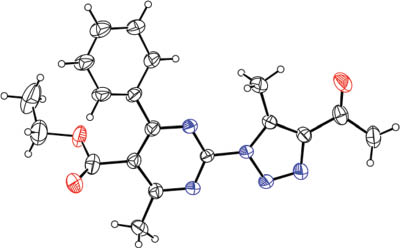 Figure 1 The single crystal X-ray crystallographic structure of product 3j.