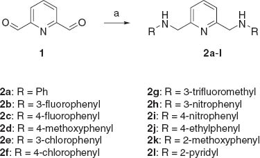 Scheme 1 Reagents and conditions: (a) RNH2, ZnCl2, NaBH3 CN, dry MeOH, rt, 12 h.
