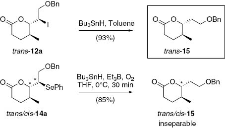 Scheme 2 Synthesis of trans-15 (= X).