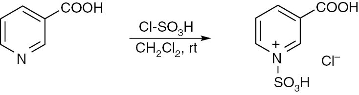 Scheme 2 Preparation of [CPySO3H]+Cl−.