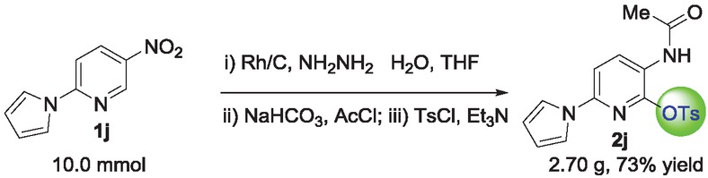 Scheme 3 Gram-Scale Synthesis of Compound 2j.