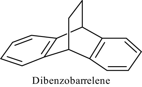 Figure 2 
               Basic structure of dibenzobarrelene.
            