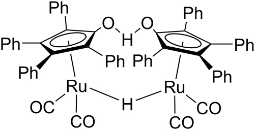 Figure 3:
Shvo catalyst structure.