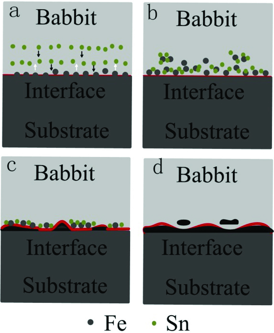 Figure 12: Formation mechanism of IMCs.