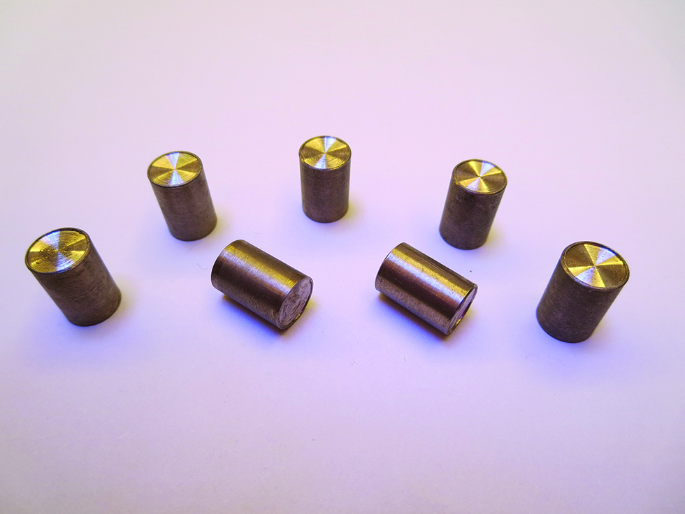 Figure 2: Typical appearance of the BFe10-1-2 cupronickel alloy specimens.