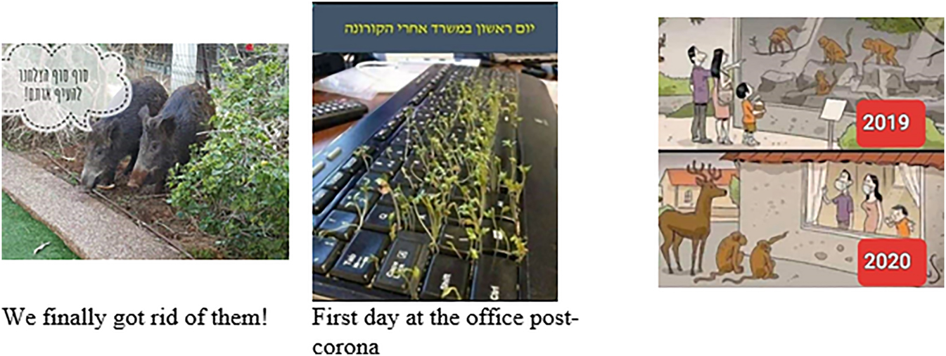 Figure 13: Memes about wild animals and plants.