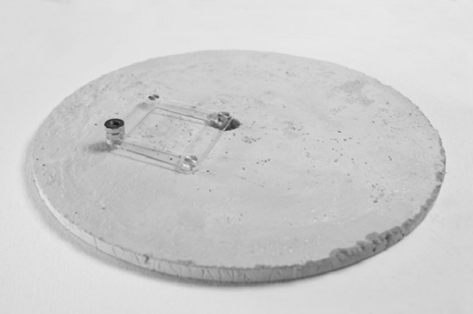 Figure 4 
            Concrete Data: a stone-based data logger.
          