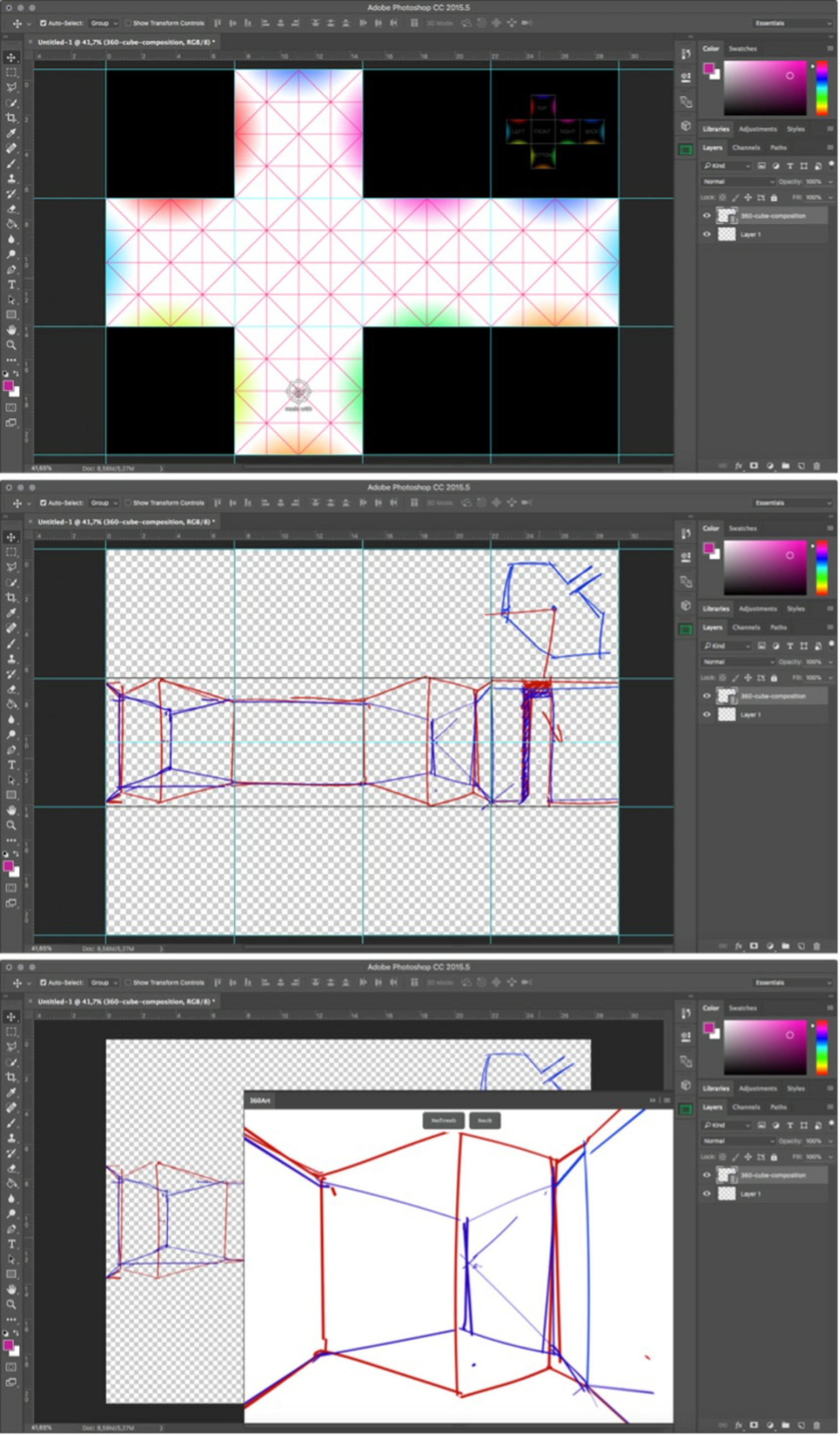 Figure 9 
                Oniride 360 Art plugin for Photoshop 2015.5.
              