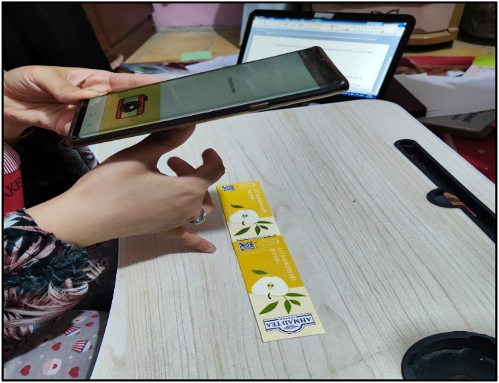 Figure 5: 
Evaluating the app through lab study.
