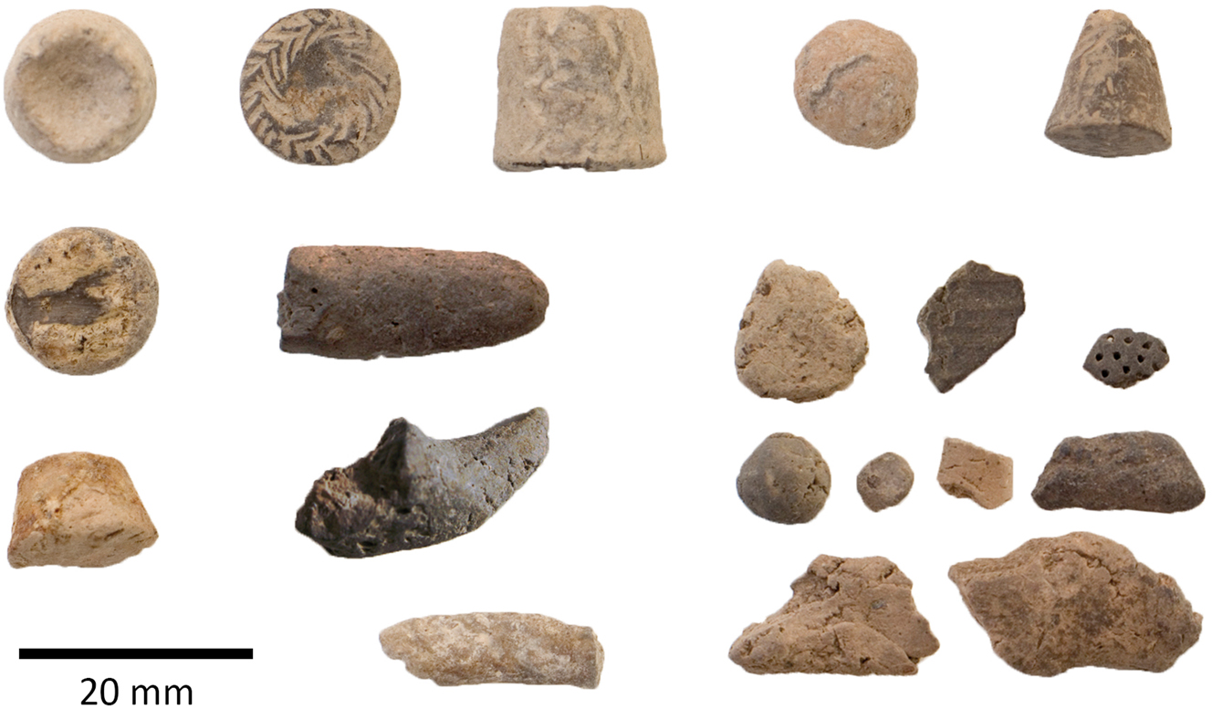 Figure 3:
Clay tokens from Sheikh-e Abad.