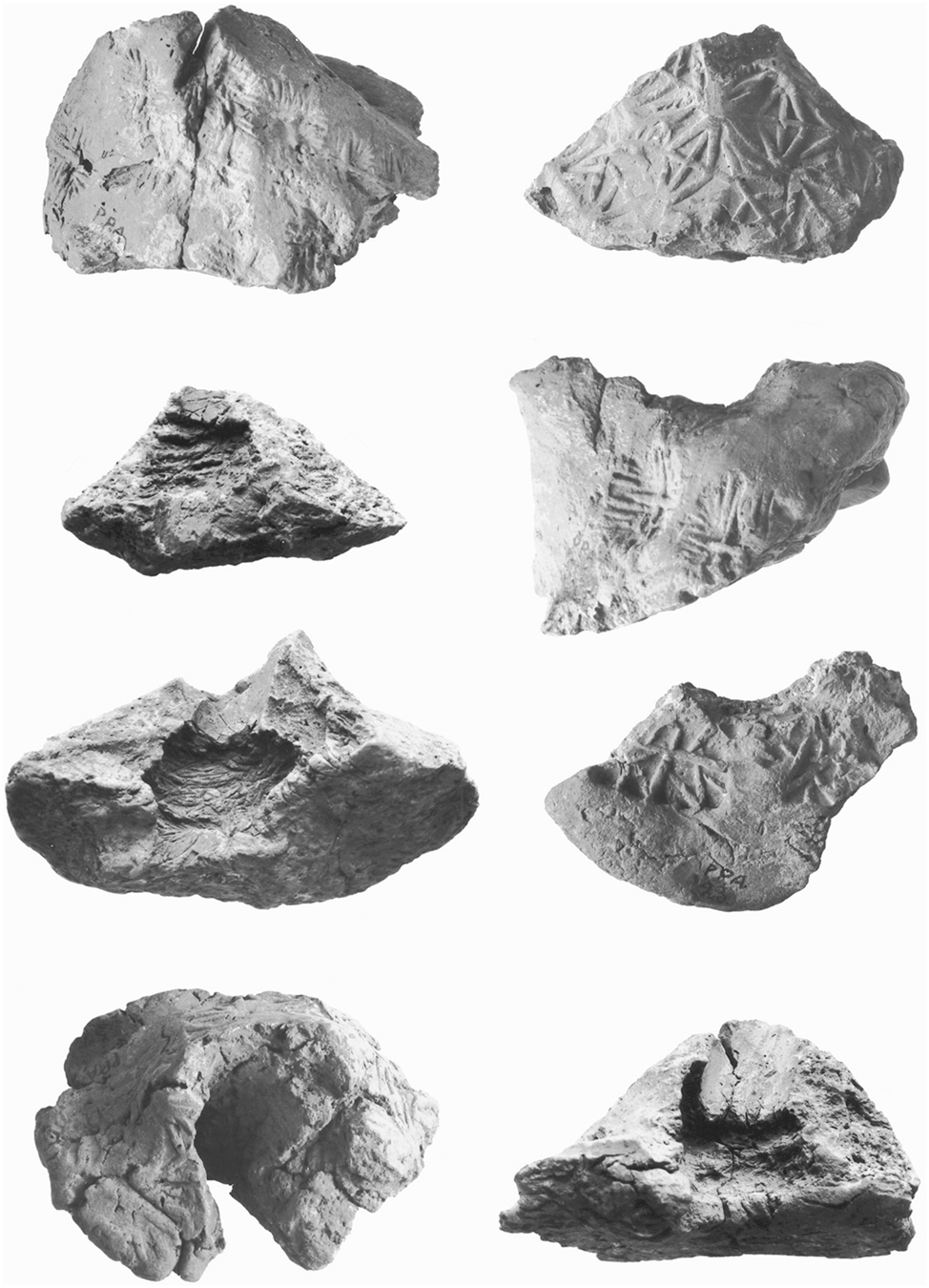 Figure 9:
Clay sealings from Tall-e Bakun A (Alizadeh 2006: pl. 17; image courtesy of the Institute for the Study of Ancient Cultures of the University of Chicago).