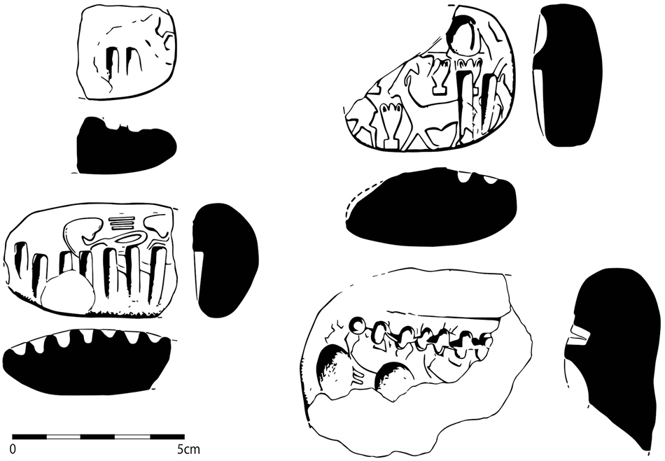 Figure 13:
Numerical tablets from Late Susa II levels at Susa (after Le Brun 2021: fig. 16).