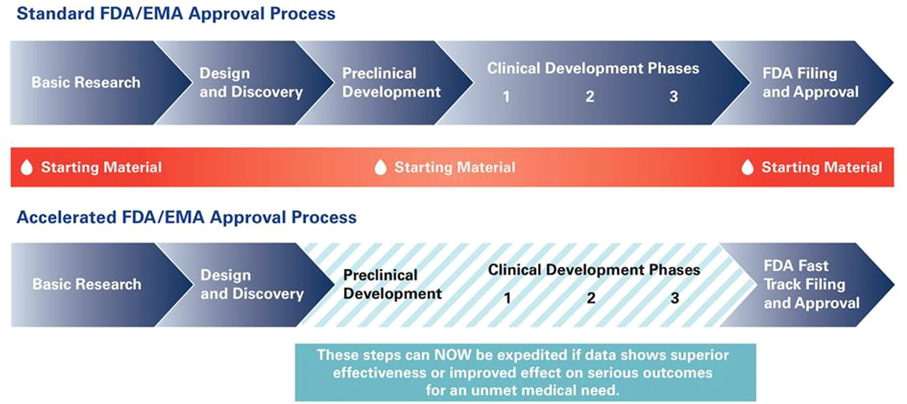 Figure 4: 
Accelerated approval process/timeline.85

