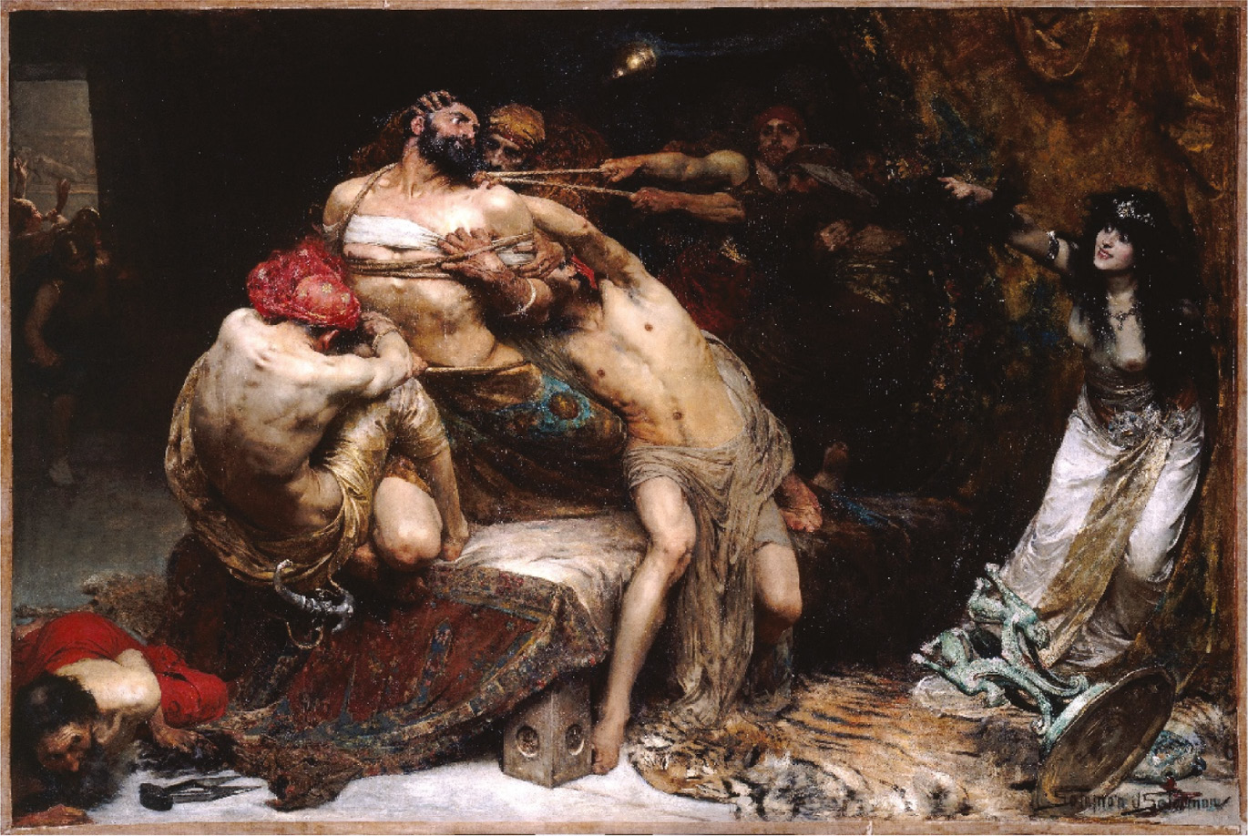 Appendix 2: Joseph Solomon Joseph, Samson (1887), oil on canvas, 244×366 cm, Walker Art Gallery, Liverpool. National Museums Liverpool.