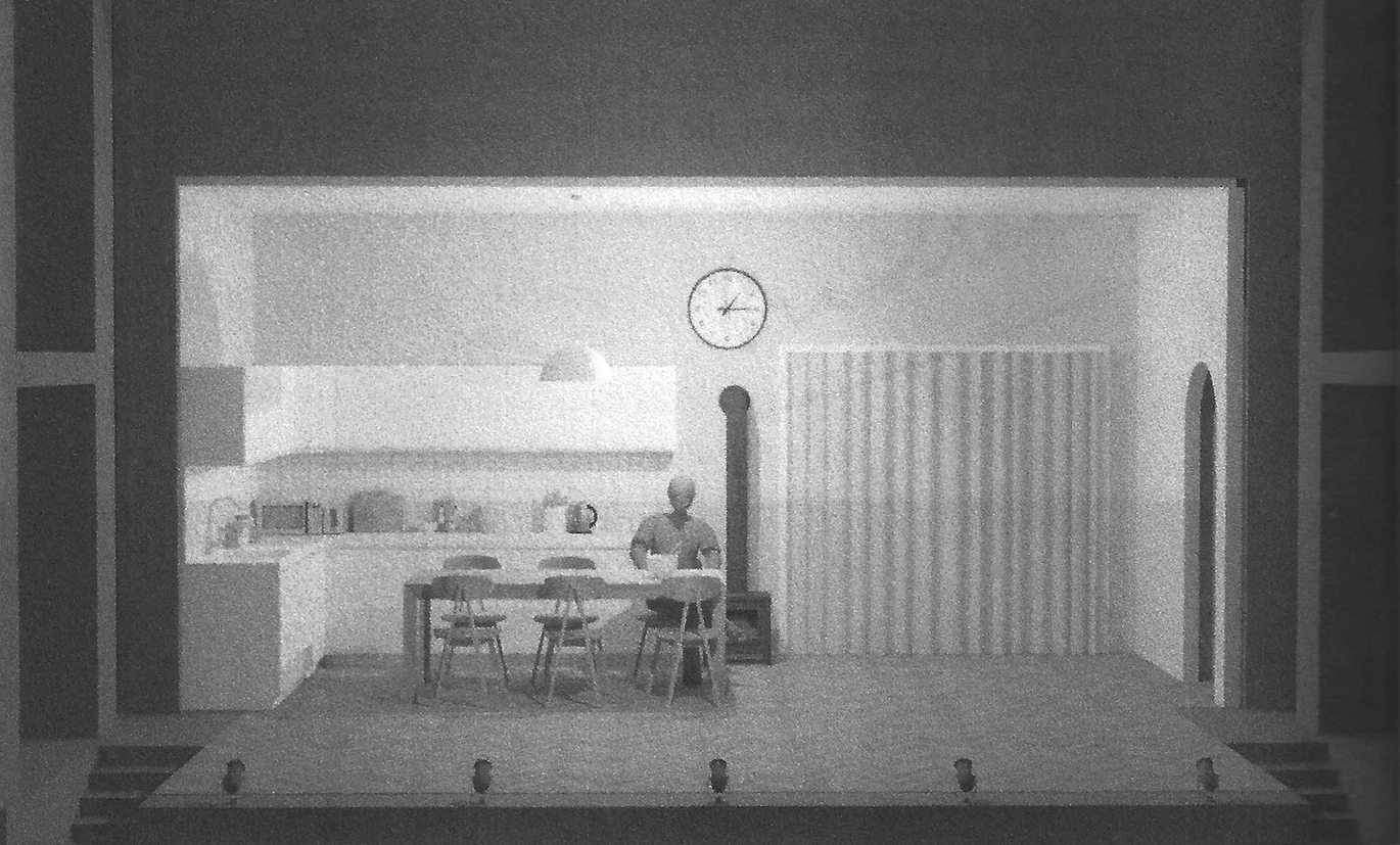 Figure 1 
          Act One: Kitchen (18).
        