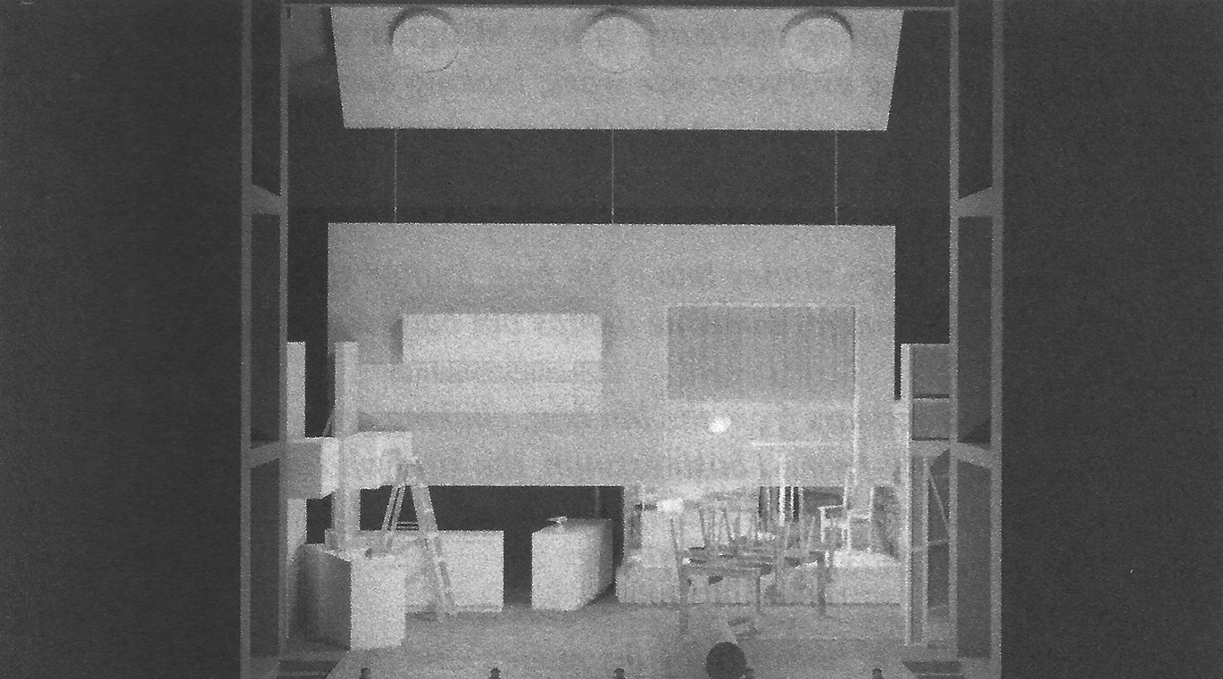 Figure 2 
          Act Two: Dismantling of the kitchen by the cast and crew (43).
        