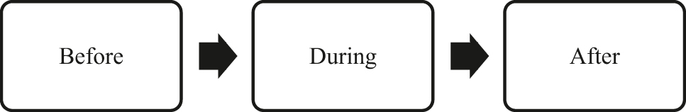 Figure 1: 
Visualization of emergency management information collection, organizing, and dissemination in linear timeline.
