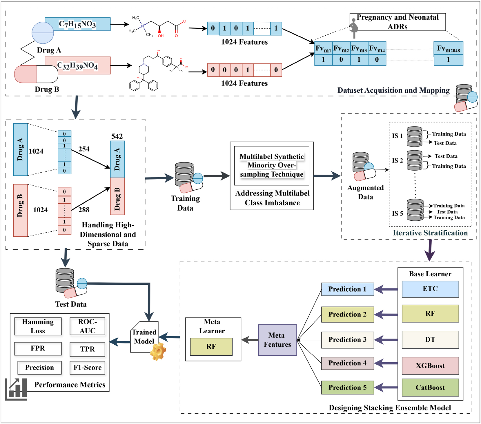 Figure 1: 
Framework of the proposed sparse ensemble-based computational approach.

