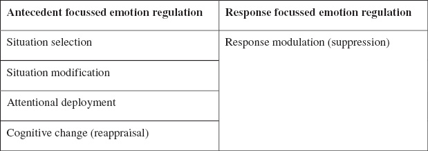 Figure 6. Gross Model of Emotion Regulation.