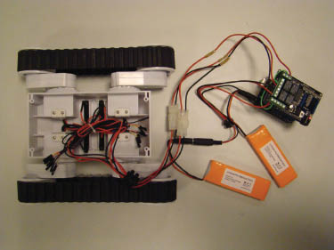 Figure 1: Components of the Web-Controlled Home Robot.