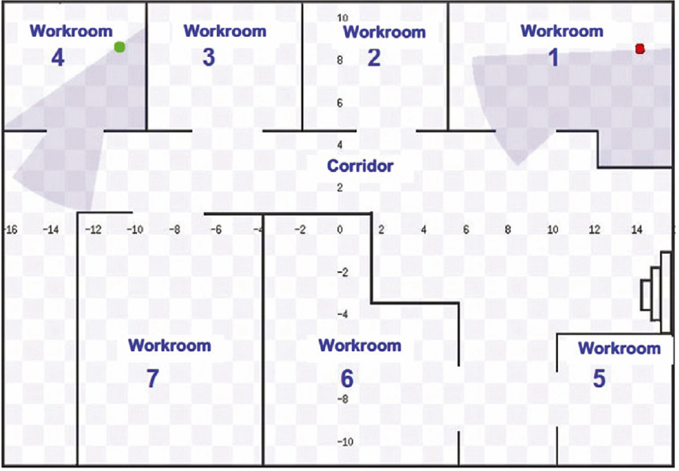 Figure 6: Ground Floor of the DPR of the CDTA Research Center.
