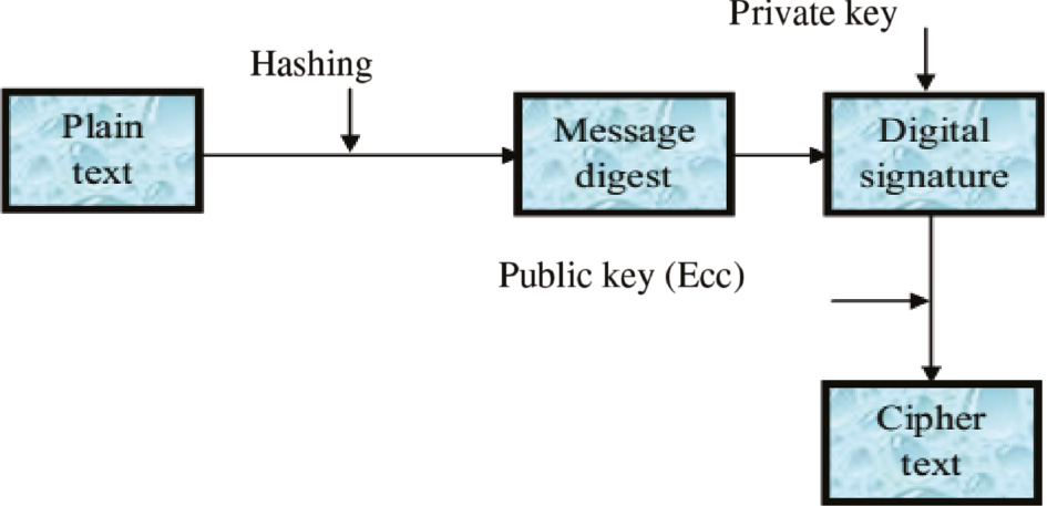 Figure 3: Process of Encryption Based on ECC.