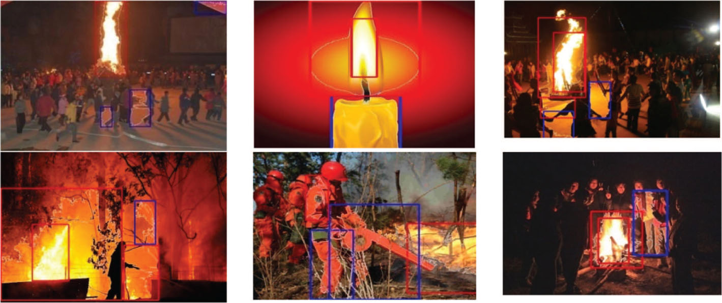 Figure 13: Region Whose Color is Mapped to Flame Color.