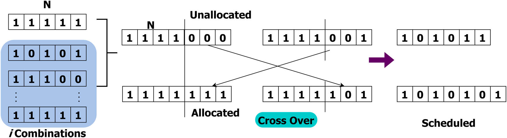 Figure 3
Genetic process illustration.