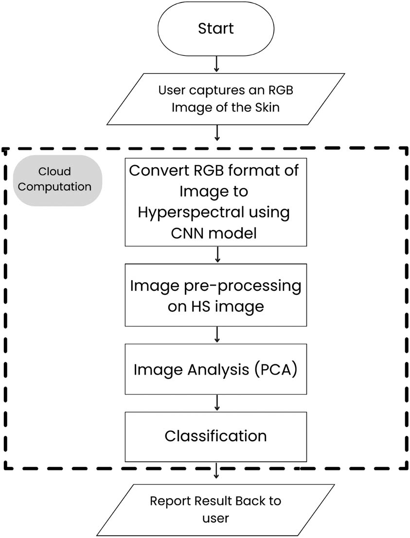Figure 1 
               The flowchart of the proposed system.
            
