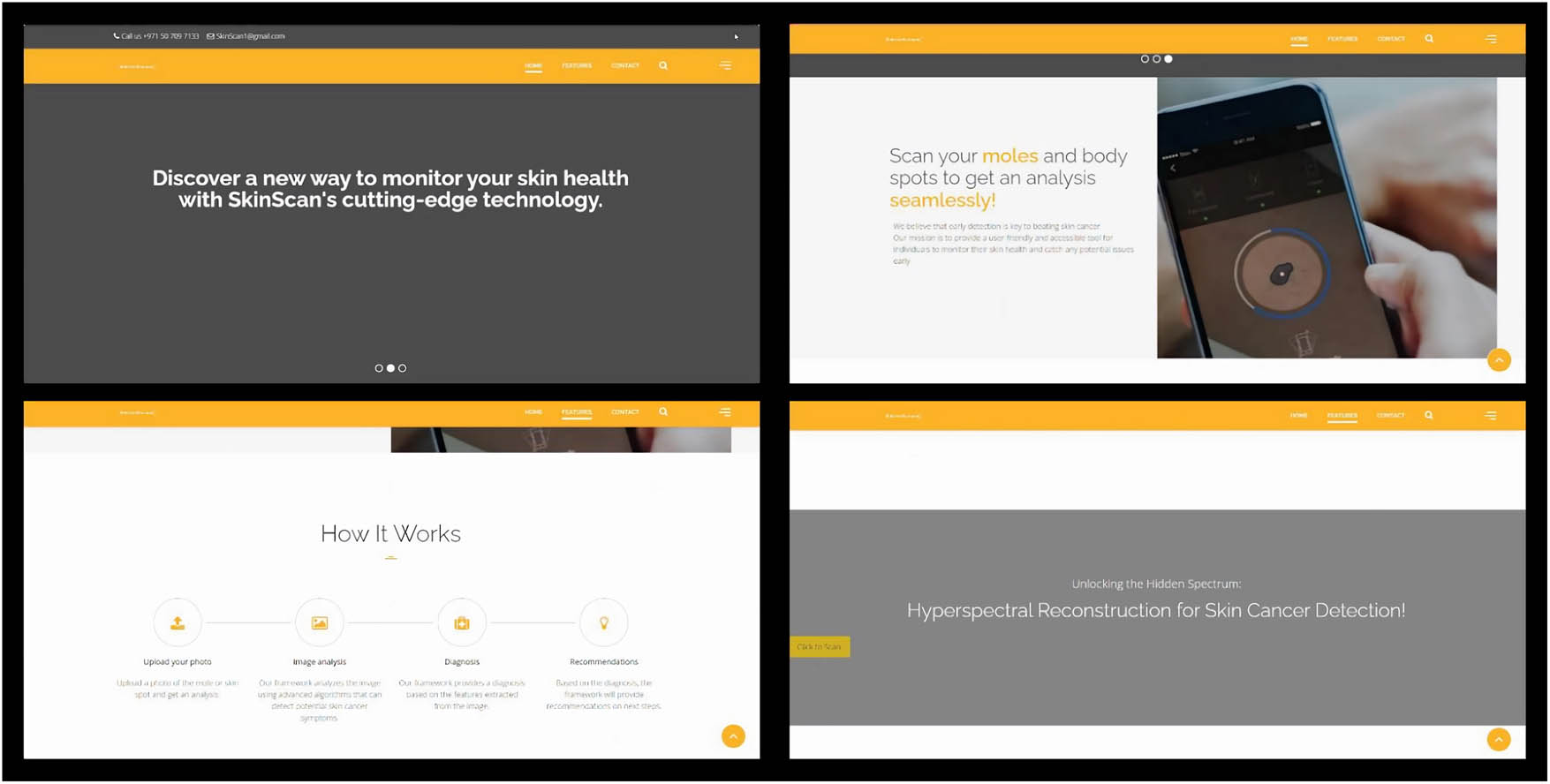 Figure 10 
                  User interface of the developed web-based application.
               